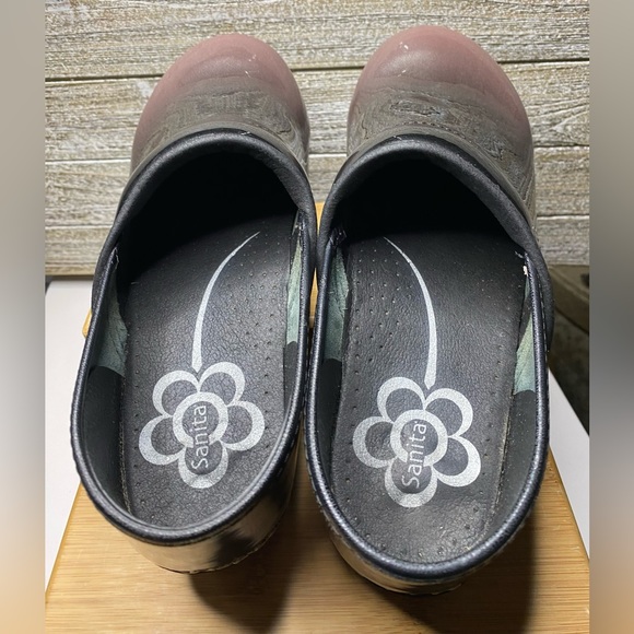 Sanita Pink ombré Patent Clogs Size 9 - Picture 5 of 10